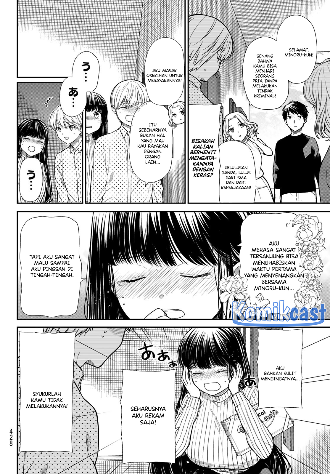 Danshi Koukousei wo Yashinaitai Onee-san no Hanashi Chapter 360 Gambar 3